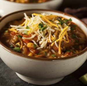 Healthy Fall Recipe Slow Cooker 3-Bean Chili