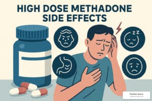 high dose methadone side effects